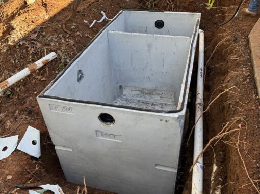 Grease Interceptors/Septic tank installations